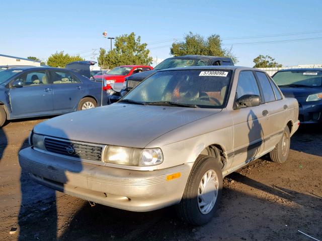 JN1EB31P9PU221132 - 1993 NISSAN SENTRA E TAN photo 2