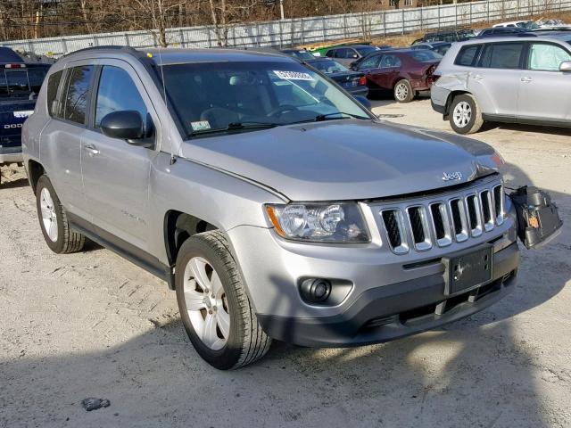 1C4NJDBBXGD549829 - 2016 JEEP COMPASS SP SILVER photo 1
