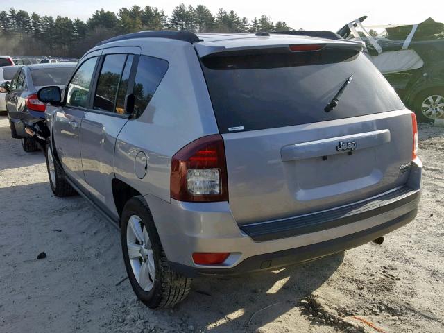 1C4NJDBBXGD549829 - 2016 JEEP COMPASS SP SILVER photo 3