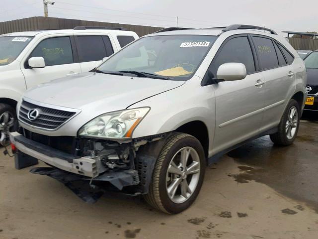 JTJHW31U960028342 - 2006 LEXUS RX 400 SILVER photo 2