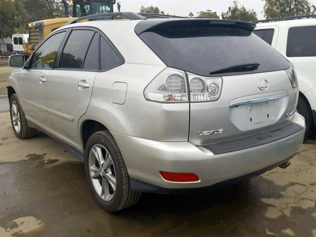 JTJHW31U960028342 - 2006 LEXUS RX 400 SILVER photo 3