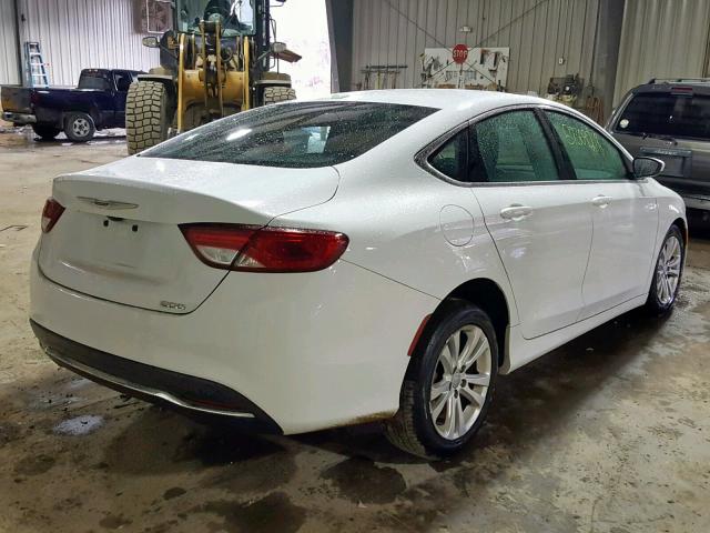 1C3CCCAB8FN559723 - 2015 CHRYSLER 200 LIMITE WHITE photo 4