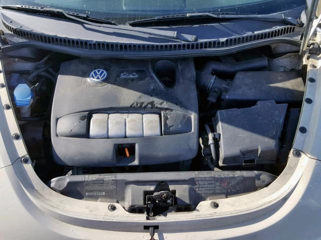 3VWCK21Y03M320196 - 2003 VOLKSWAGEN NEW BEETLE 奶油色 照片 7