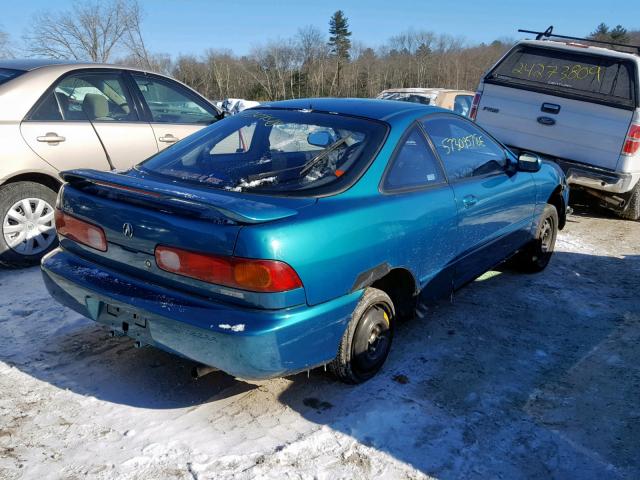 JH4DC2385RS002316 - 1994 ACURA INTEGRA GS GREEN photo 4