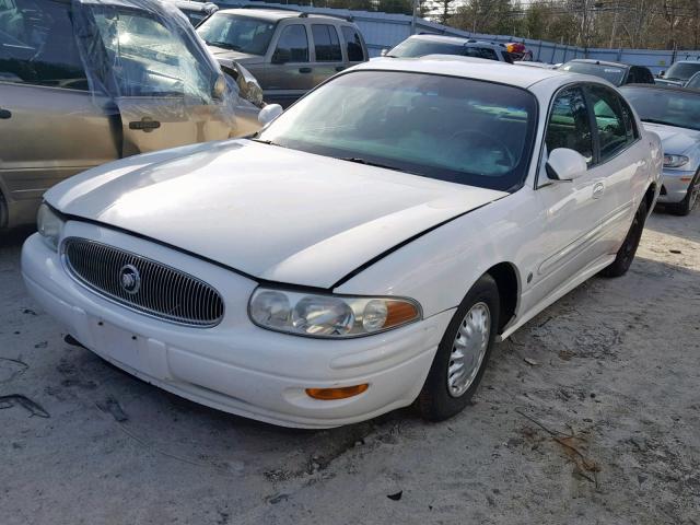 1G4HP52K434137591 - 2003 BUICK LESABRE CU WHITE photo 2