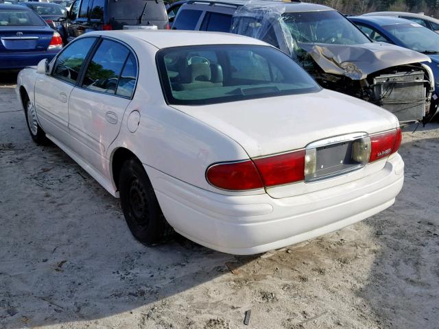 1G4HP52K434137591 - 2003 BUICK LESABRE CU WHITE photo 3