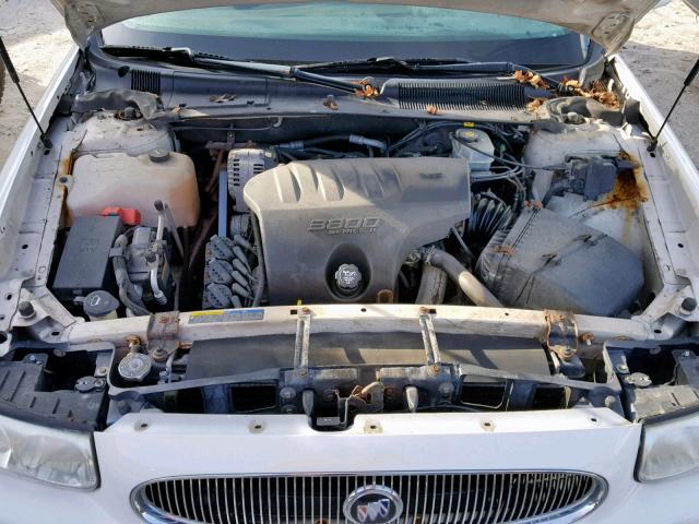 1G4HP52K434137591 - 2003 BUICK LESABRE CU WHITE photo 7