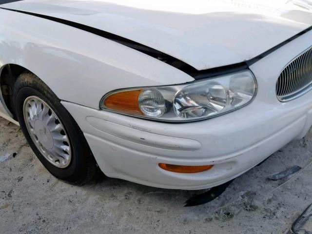 1G4HP52K434137591 - 2003 BUICK LESABRE CU WHITE photo 9