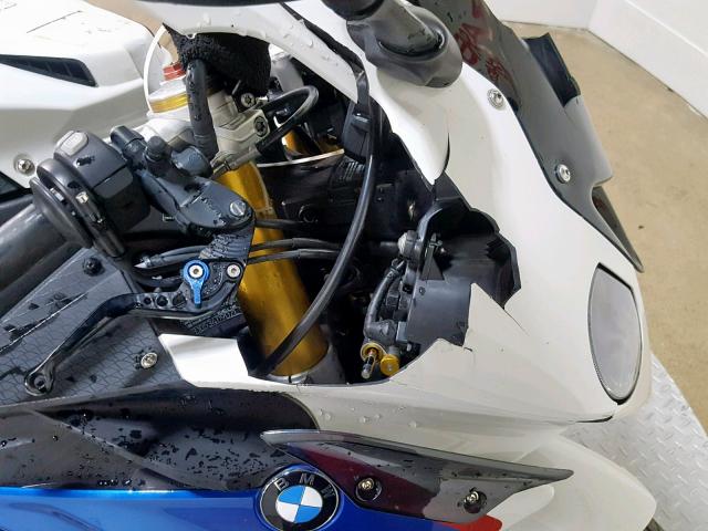 WB1053409DZL17383 - 2013 BMW S 1000 RR WHITE photo 14