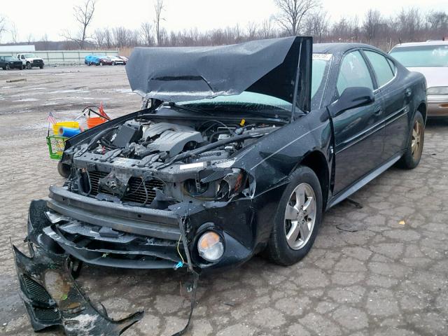 2G2WP582071226275 - 2007 PONTIAC GRAND PRIX BLACK photo 2