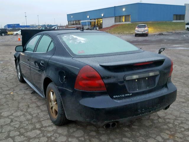 2G2WP582071226275 - 2007 PONTIAC GRAND PRIX BLACK photo 3