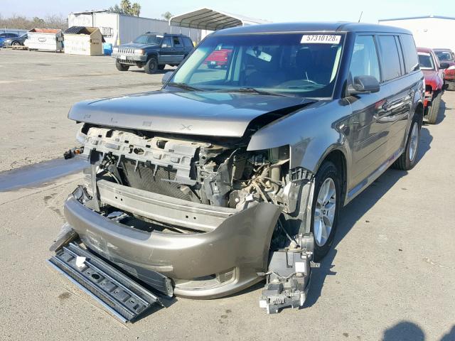 2FMGK5B84DBD36937 - 2013 FORD FLEX SE CHARCOAL photo 2