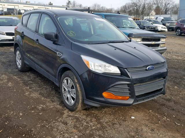 1FMCU0F77DUC62789 - 2013 FORD ESCAPE S BLACK photo 1