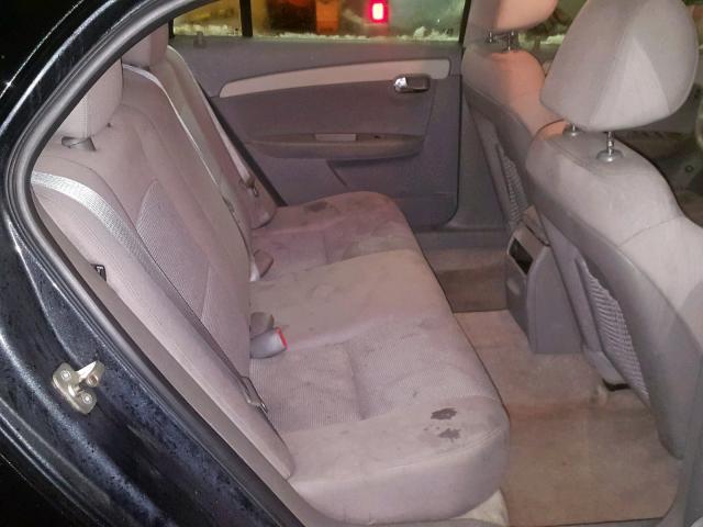 1G1ZA5EU0BF274904 - 2011 CHEVROLET MALIBU LS Schwarz Foto 6