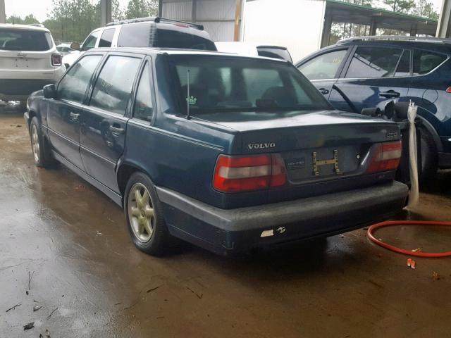 YV1LS5515T1280495 - 1996 VOLVO 850 BASE GREEN photo 3