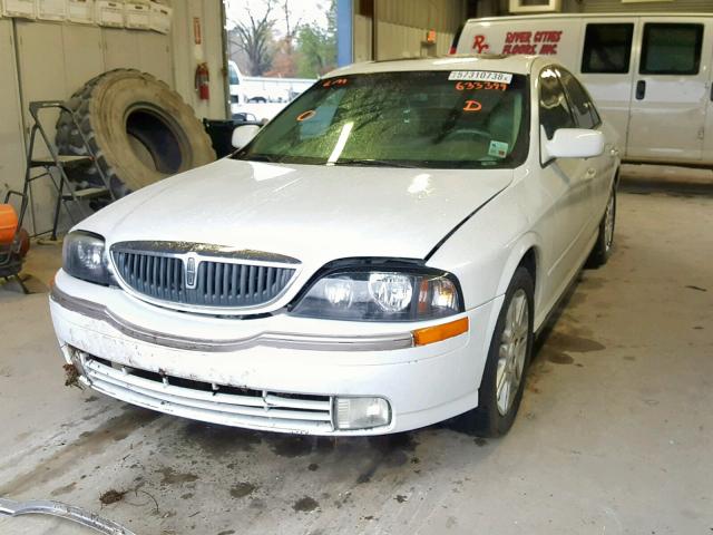 1LNHM87A85Y633399 - 2005 LINCOLN LS WHITE photo 2