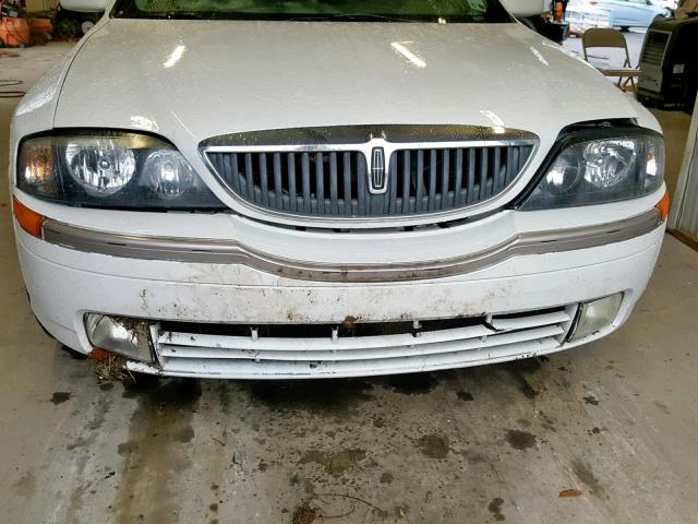 1LNHM87A85Y633399 - 2005 LINCOLN LS WHITE photo 9