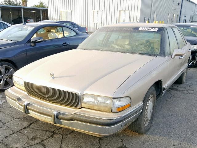 1G4CW53L0P1616439 - 1993 BUICK PARK AVENU TAN photo 2