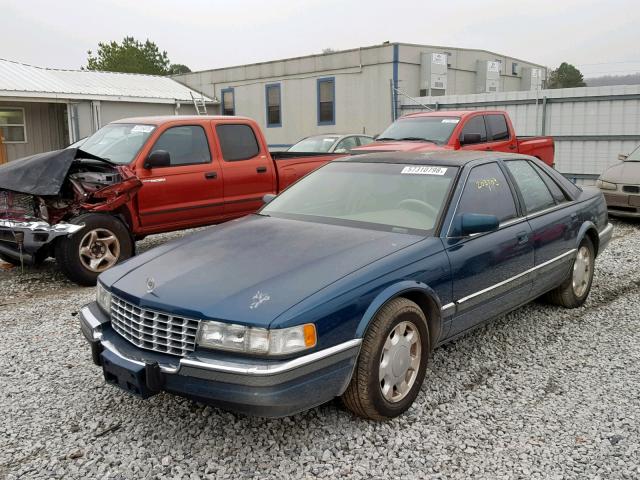 1G6KS52Y9SU823480 - 1995 CADILLAC SEVILLE SL GREEN photo 2