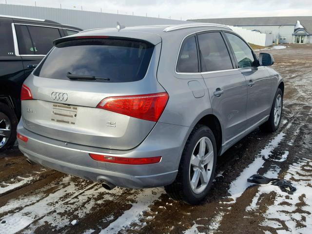 WA1KK78R29A035154 - 2009 AUDI Q5 3.2 SILVER photo 4