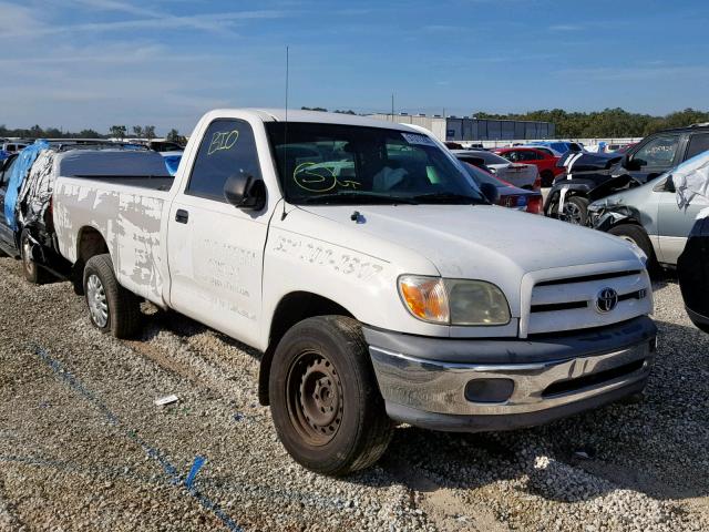 5TBJT32186S480578 - 2006 TOYOTA TUNDRA WHITE photo 1