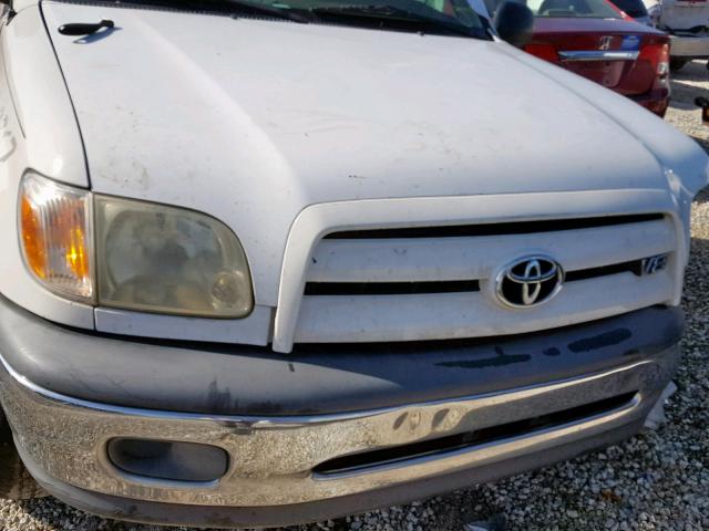 5TBJT32186S480578 - 2006 TOYOTA TUNDRA WHITE photo 7