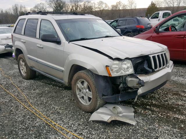 1J8GS48K27C564336 - 2007 JEEP GRAND CHER GRAY photo 1