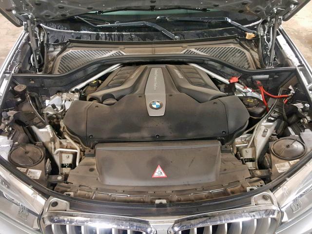 5UXKR6C55F0J78535 - 2015 BMW X5 XDRIVE5 SILVER photo 7