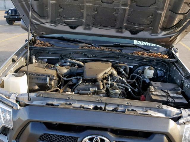 5TFTX4GNXFX042757 - 2015 TOYOTA TACOMA PRE GRAY photo 7