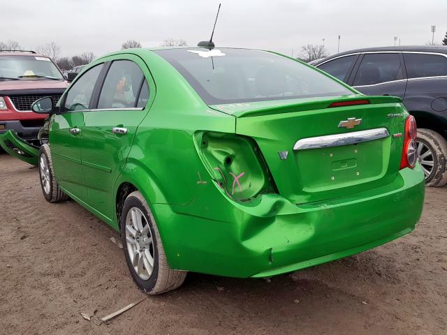 1G1JC5SB0F4111715 - 2015 CHEVROLET SONIC LT  photo 3