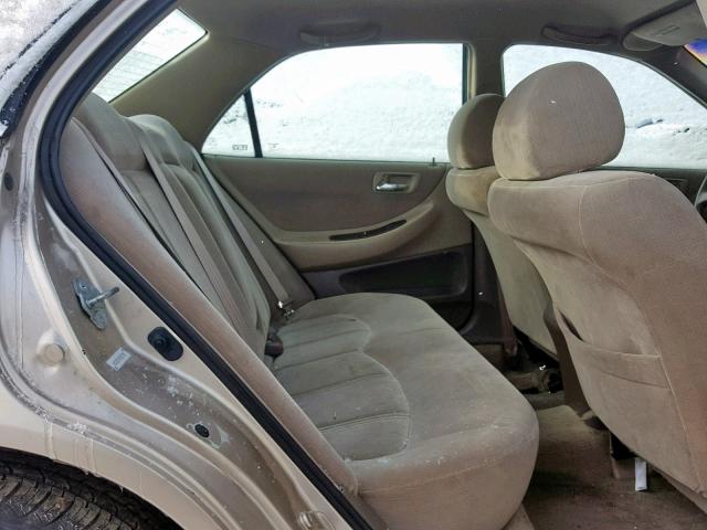 1HGCG5678YA091598 - 2000 HONDA ACCORD SE TAN photo 6