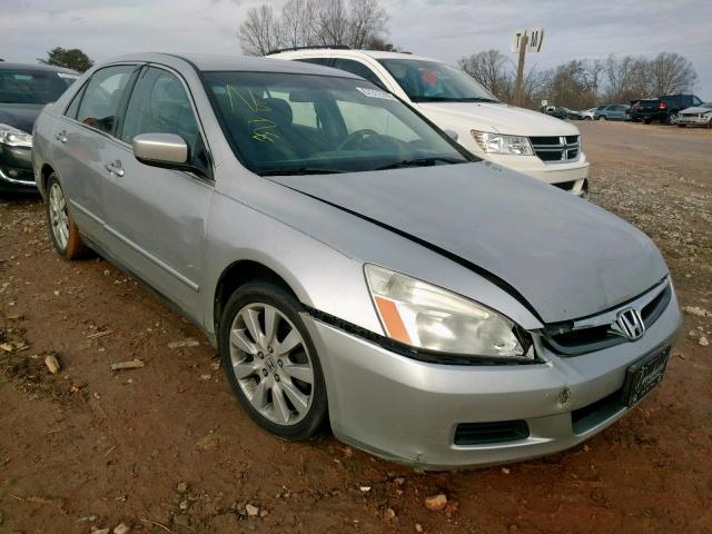 1HGCM66477A086248 - 2007 HONDA ACCORD SE SILVER photo 1