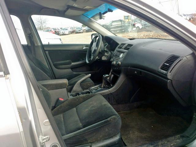 1HGCM66477A086248 - 2007 HONDA ACCORD SE SILVER photo 5