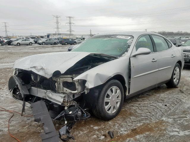 2G4WC532551298919 - 2005 BUICK LACROSSE C SILVER photo 2