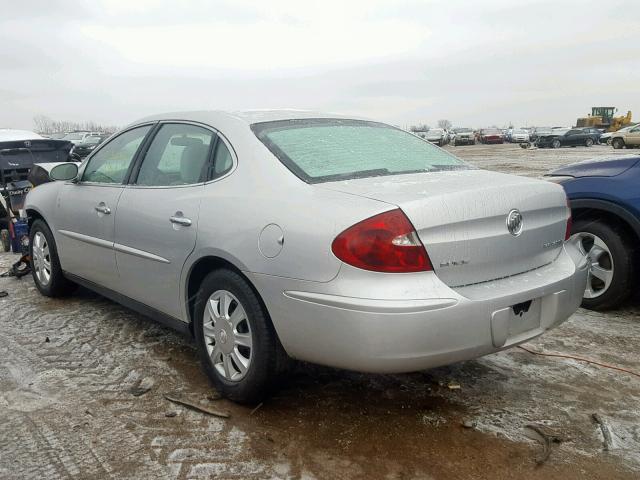 2G4WC532551298919 - 2005 BUICK LACROSSE C SILVER photo 3