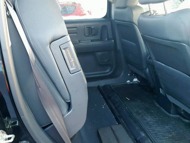 5FPYK1F71EB005263 - 2014 HONDA RIDGELINE BLACK photo 6