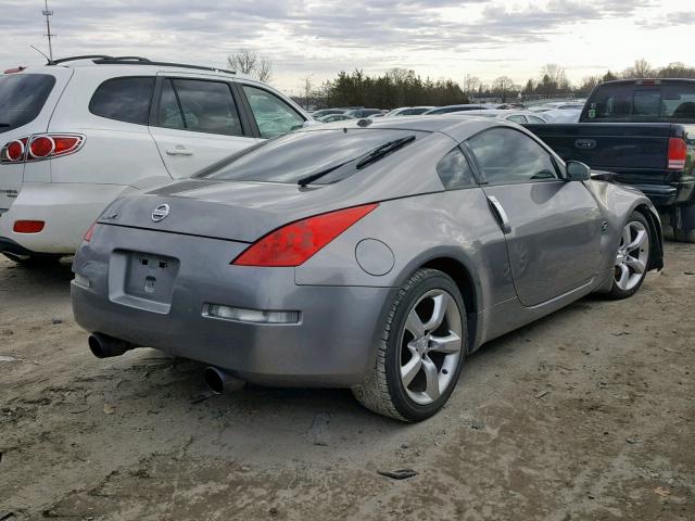 JN1BZ34E48M750904 - 2008 NISSAN 350Z COUPE GRAY photo 4