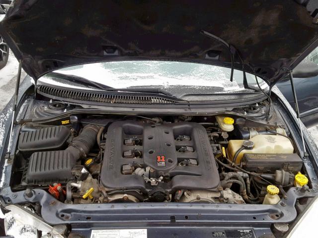 2B3HD56J8YH349341 - 2000 DODGE INTREPID E BLUE photo 7