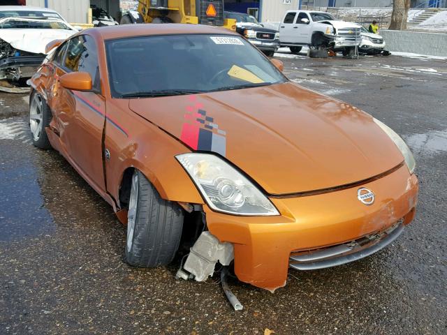 JN1AZ34D46M304946 - 2006 NISSAN 350Z COUPE ORANGE photo 1