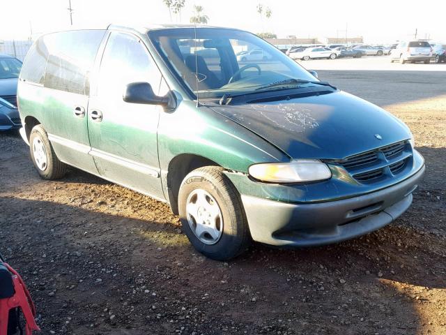 2B4FP2533XR136060 - 1999 DODGE CARAVAN GREEN photo 1