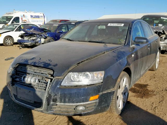 WAUDG74F55N085509 - 2005 AUDI A6 3.2 QUA BLUE photo 2