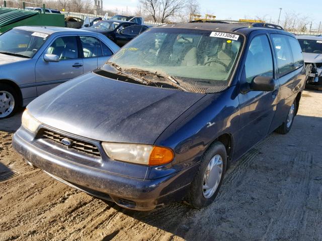 2FMZA51U3WBC33554 - 1998 FORD WINDSTAR W BLUE photo 2