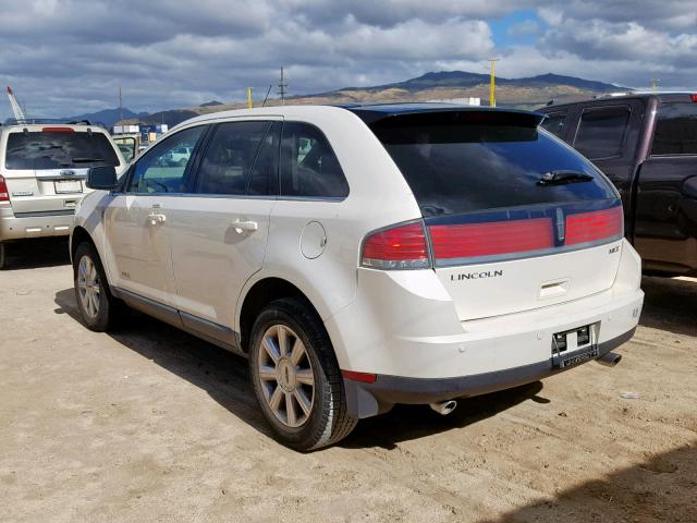 2LMDU68C38BJ29965 - 2008 LINCOLN MKX CREAM photo 3