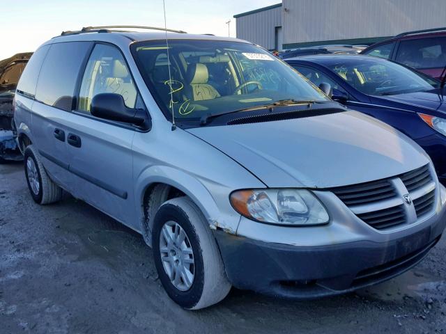 1D4GP25R56B737000 - 2006 DODGE CARAVAN SE GRAY photo 1