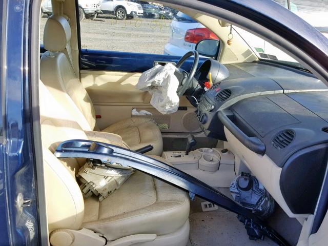 3VWCD31CX5M415209 - 2005 VOLKSWAGEN NEW BEETLE 蓝色 照片 5