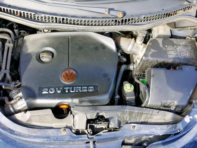 3VWCD31CX5M415209 - 2005 VOLKSWAGEN NEW BEETLE 蓝色 照片 7