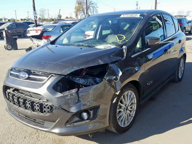 1FADP5CU7FL101543 - 2015 FORD C-MAX PREM SILVER photo 2