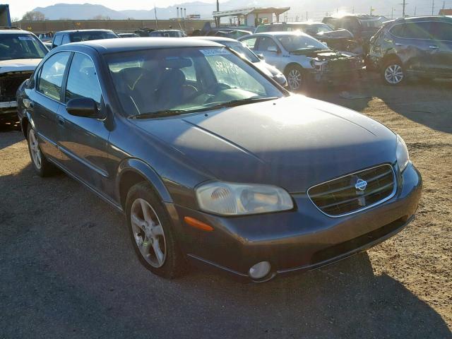 JN1CA31D91T620703 - 2001 NISSAN MAXIMA GXE CHARCOAL photo 1