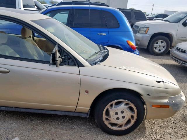 1G8ZK5273VZ317843 - 1997 SATURN SL2 GOLD photo 9