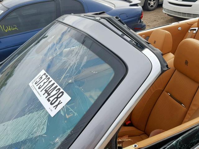 SCA666D55HU102956 - 2017 ROLLS-ROYCE DAWN CHARCOAL photo 10